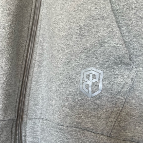 Born Primitive Zip-Up Hoodie Unisex (Gray) - Picture 5 of 7